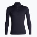 Férfi termikus pulóver icebreaker Merino 200 Oasis fél cipzárral midnight navy 7