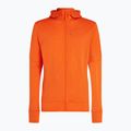 Férfi Icebreaker Merino 260 Quantum IV Zip Hoodie kék színű 12