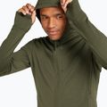 Férfi Icebreaker Merino 260 Quantum IV Zip kapucnis pulóver loden 5