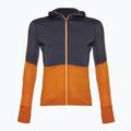 Férfi Icebreaker Merino 200 Realfleece Descender Zip Hoodie grafit/ray trekking melegítőfelső 7