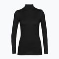 Női termoaktív pulóver icebreaker 260 Tech Turtleneck fekete 6