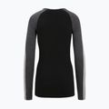 Női termoaktív pulóver icebreaker ZoneKnit 260 jet hthr/black/metro hthr/cb 9
