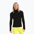 Férfi Icebreaker Merino LS Roll Neck termál póló fekete IB0A56KO0011 IB0A56KO0011