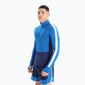 Férfi termoaktív pulóver icebreaker ZoneKnit 260 Half Zip lazurite/royal navy/snow/cb