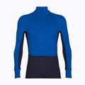 Férfi termoaktív pulóver icebreaker ZoneKnit 260 Half Zip lazurite/royal navy/snow/cb 8
