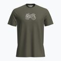 Férfi túrapóló icebreaker Merino 150 Tech Lite SS Tee Adventure Ride loden
