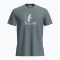 Férfi túrapóló icebreaker Marino 150 Tech Lite SS Tee Polar Paddle blue ash