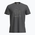 Férfi túrapóló icebreaker Merino 150 Tech Lite III SS Sunset Camp obsidian