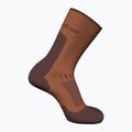 Férfi trekking zokni icebreaker Merino Hike+ Light Crew dusty clay/carob