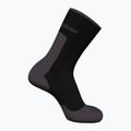 Férfi trekking zokni icebreaker Merino Hike+ Light Crew black/obsidian 2