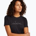 Női trekking póló icebreaker Merino 150 Tech Lite SS Tee Sparkling Stars black 4