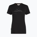 Női trekking póló icebreaker Merino 150 Tech Lite SS Tee Sparkling Stars black 6