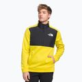 Férfi The North Face MA 1/4 Zip 1/4 fleece pulóver sárga NF0A5IESY7C1