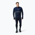 Férfi Smartwool Intraknit Merino Tech 1/4 Zip thermo melegítő pulóver sötétkék 16670 6