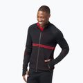 Férfi Smartwool Intraknit Merino Tech Full Zip melegítő pulóver fekete 16671