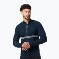 Férfi Smartwool Intraknit Merino Tech Full Zip thermo melegítő pulóver sötétkék 16671