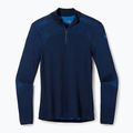 Férfi Smartwool Intraknit Merino 200 1/4 Zip thermo póló tengerészkék 16260