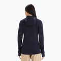 Icebreaker női trekking dzseki Quantum III LS Zip Hood kapucni tengerészkék 0A59JW 3