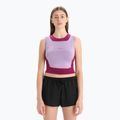 Női technikai póló icebreaker Zoneknit Cropped Bra-Tank lila gaze