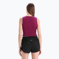Női technikai póló icebreaker Zoneknit Cropped Bra-Tank lila gaze 3