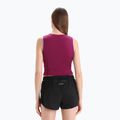 Női technikai póló icebreaker Zoneknit Cropped Bra-Tank lila gaze 9