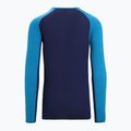 Férfi termoaktív pulóver icebreaker 125 Zoneknit Crewe geo blue 8