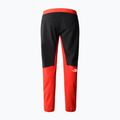 Férfi trekking nadrág The North Face Felik Slim Tapered piros/fekete NF0A825WWU51 2
