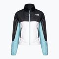 Női széldzseki The North Face MA Wind Full Zip fehér-szürke-kék NF0A825DIKF1