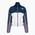 Női széldzseki The North Face MA Wind Full Zip fehér-lila-kék NF0A825DIKC1