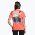 Női trekking póló The North Face Foundation Graphic narancssárga NF0A55B2LV31 2