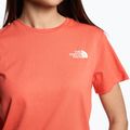 Női trekking póló The North Face Foundation Graphic narancssárga NF0A55B2LV31 3