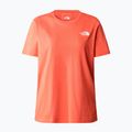Női trekking póló The North Face Foundation Graphic narancssárga NF0A55B2LV31 5