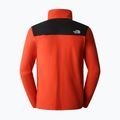 Férfi trekking pulóver The North Face Homesafe Full Zip Fleece barna és fekete NF0A55HLSV61 2