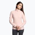 Női fleece pulóver The North Face 100 Glacier 1/4 Zip rózsaszín NF0A5IHNLK61