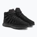 Férfi Timberland Euro Trekker Mid bőr blackout nubuk csizma 4