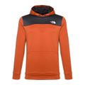 Férfi trekking pulóver The North Face Reaxion Fleece P/O Hoodie narancssárga NF0A7ZA8IMW1