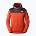Férfi trekking pulóver The North Face Reaxion Fleece P/O Hoodie narancssárga NF0A7ZA8IMW1 5