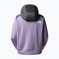 Női trekking pulóver The North Face Reaxion Fleece P/O Hoodie lila NF0A7ZACIDM1 2