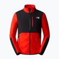 Férfi trekking pulóver The North Face Glacier Pro FZ piros NF0A5IHSWU51