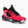 Under Armour GS Lockdown 6 gyermek kosárlabda cipő piros 3025617