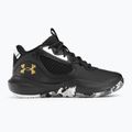 Under Armour GS Lockdown 6 gyermek kosárlabda cipő fekete 3025617 2