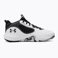 Under Armour Lockdown 6 fehér-szürke férfi kosárlabda cipő 3025616-101 2