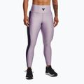 Női edzőleggingsek Under Armour Project Rock HG Ankle purple luxe