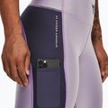 Női edzőleggingsek Under Armour Project Rock HG Ankle purple luxe 4