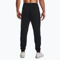 férfi edzőnadrág Under Armour Essential Fleece Joggers black/white 3