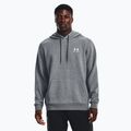 Férfi melegítőfelső Under Armour Essential Fleece Hoodie pitch gray medium heather/white