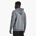 Férfi melegítőfelső Under Armour Essential Fleece Hoodie pitch gray medium heather/white 3