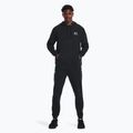 Férfi melegítőfelső Under Armour Essential Fleece Hoodie black/white 2