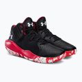 Under Armour Jet '21 002 fekete-piros férfi kosárlabda cipő 3024260-002 5