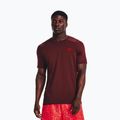 Férfi Under Armour HeatGear Armour Fitted edzőpóló bordó 1361683 3